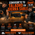Convertidor de taladro a sierra